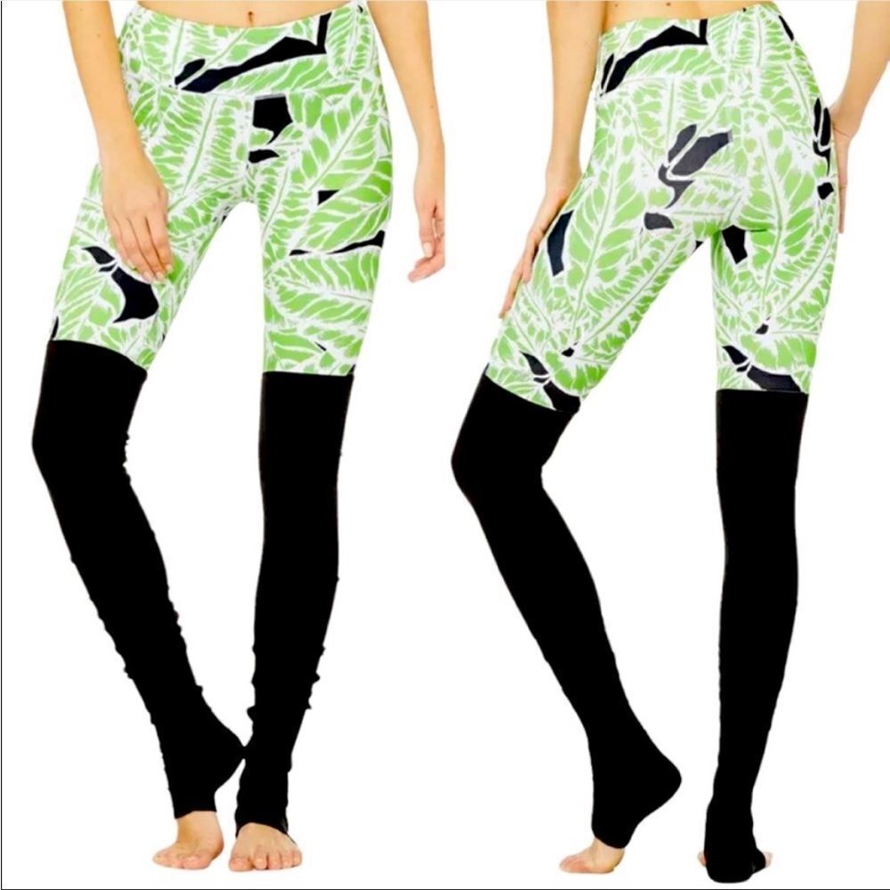 EUC ALO GODDESS PALM SPRINGS GODDESS LEGGINGS SIZE SMALL